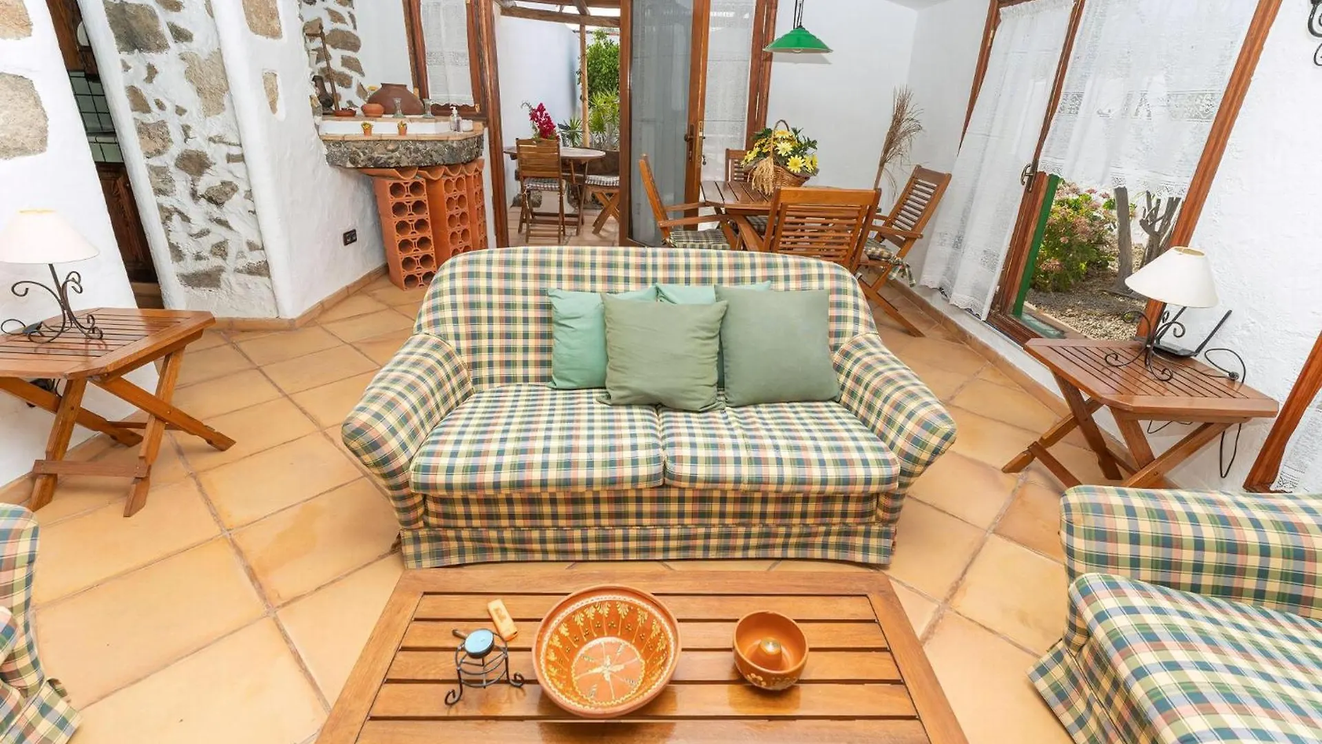 Finca Casa Verde Mit Garten, Terrasse Und Grill Charco del Pino بيت للعطل